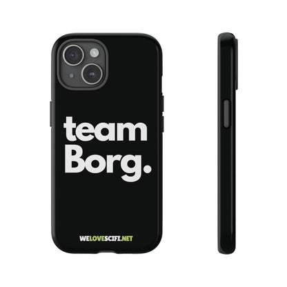 Team Borg iPhone Cases - Supervillain Tough Mobile Covers