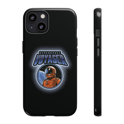 Hyperspace Voyager Astronaut SciFi Tough iPhone Mobile Cases