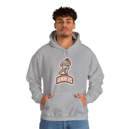 Retro Astronaut Hoodie - Moon Runners Sci-Fi Apparel