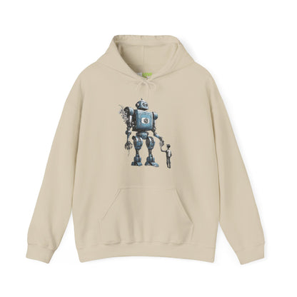 Bringing You Flower Robot Spaceart Sci-Fi Hoodie-welovescifi