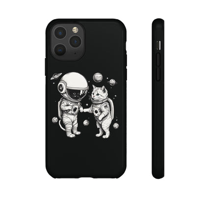 Space Kitties iPhone Cases Astronaut Cat Tough Mobile Cover