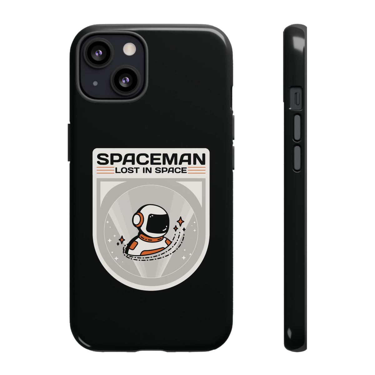 Spaceman iPhone Case Astronaut Sci-Fi Tough Mobile Cover