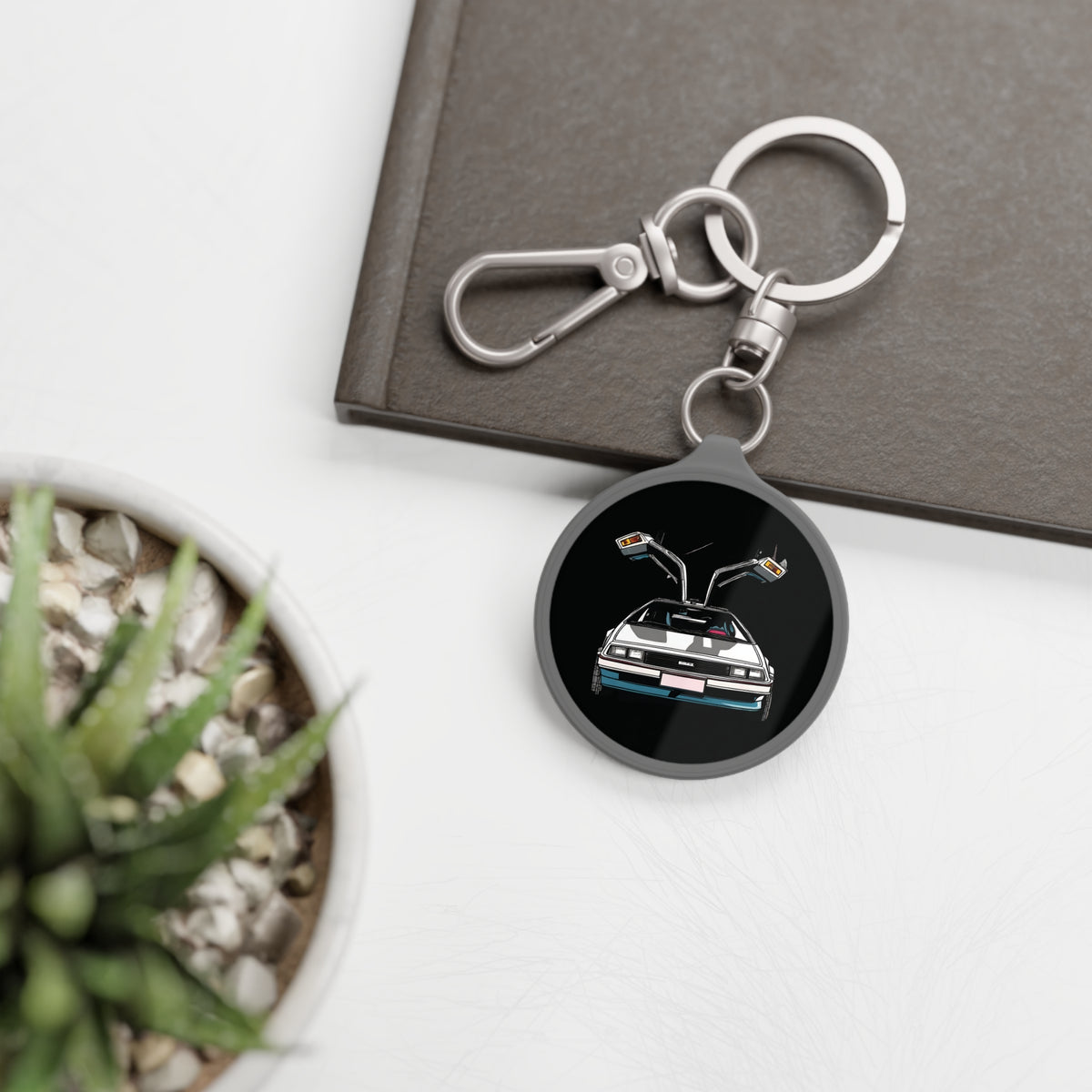 Delorian Love Keyring Tag-welovescifi.net