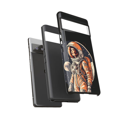 Spacegirl Astronaut Tough Google Pixel Mobile Cases