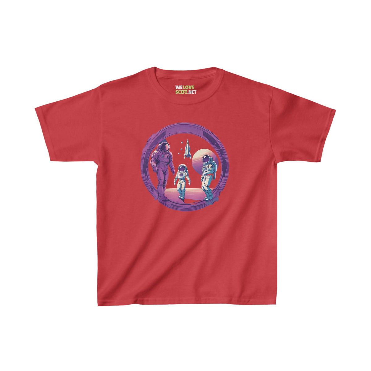 Family Business Astronaut SpaceArt Kids Heavy Cotton™ Tee