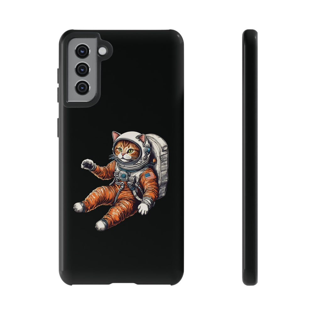 Redhead Spacecat Samsung Galaxy Cases | Mobile Covers