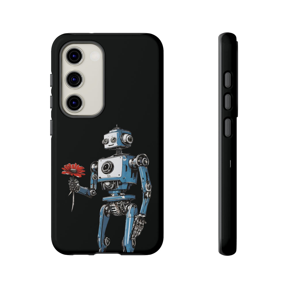 You Never Bring Me Flowers Robot SpaceArt Tough Samsung Galaxy Mobile Cases-welovescifi.net