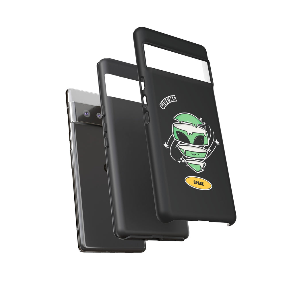 Give Me Space Funny UFO SciFi Tough Google Pixel Mobile Case