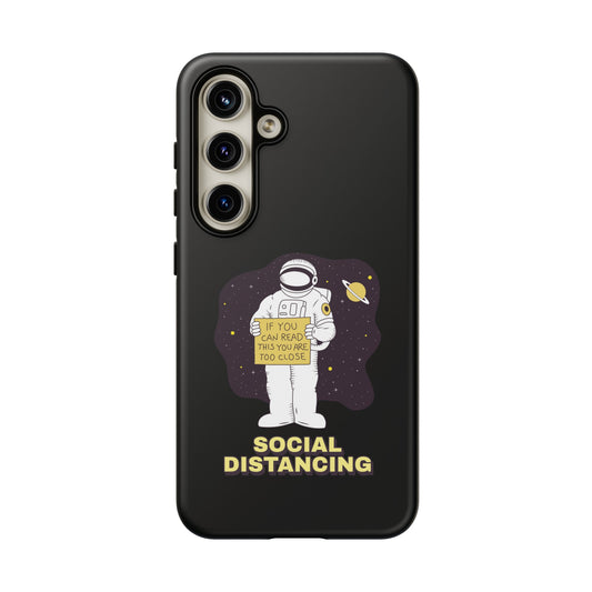 Social Distancing Astronaut Mobile Case