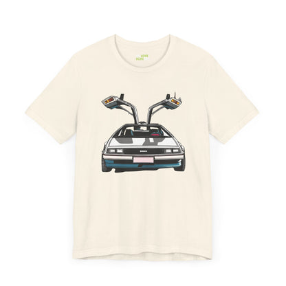 Delorian Sci-Fi T-Shirt | Unique Delorian Sci-Fi Apparel