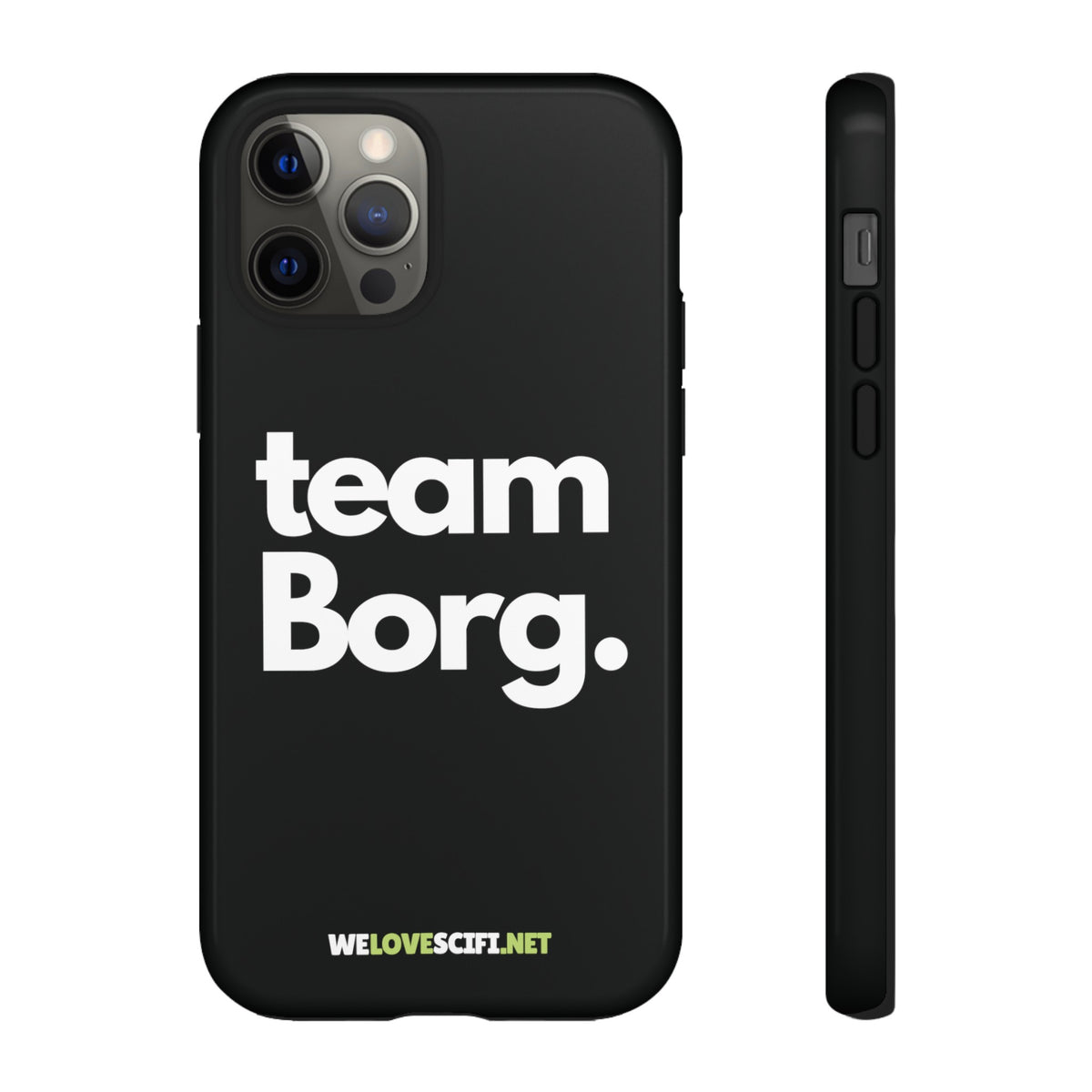 Team Borg iPhone Cases - Supervillain Tough Mobile Covers