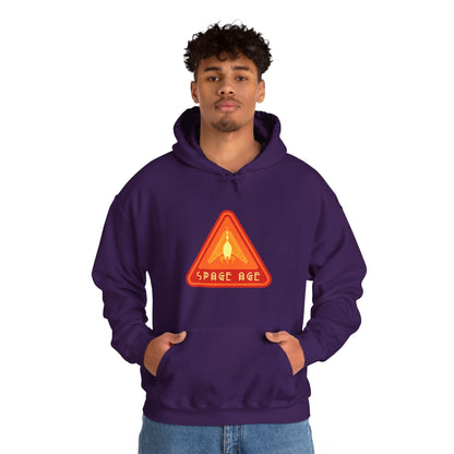 Space Age Sign Retro Sci-Fi Hoodie