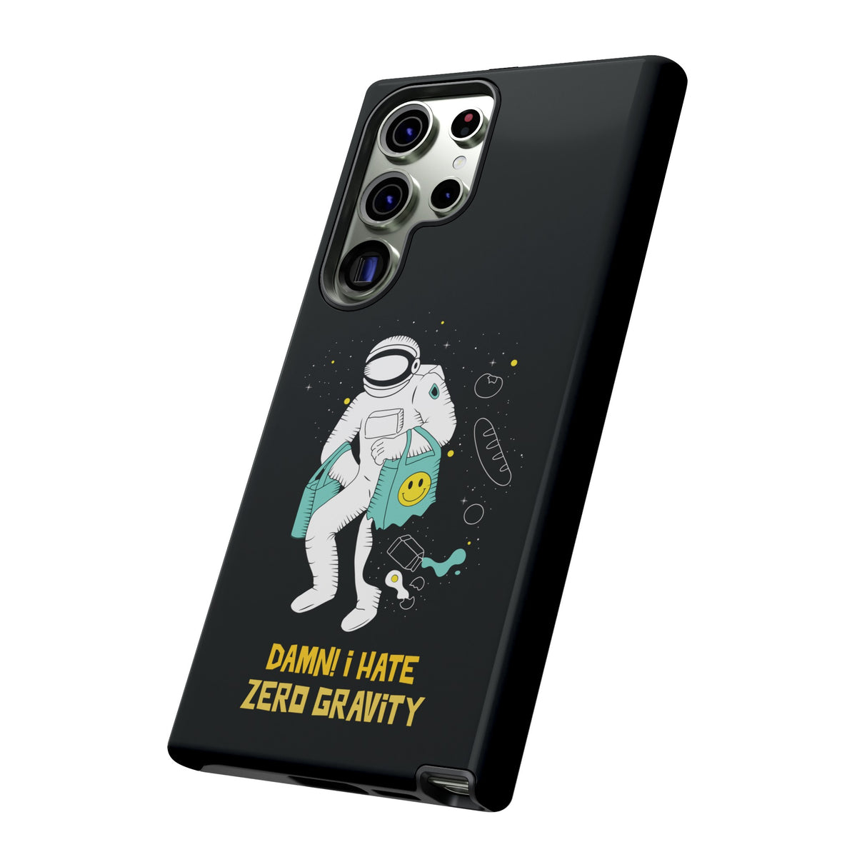 Zero Gravity Funny Astronaut Sci-Fi Tough Samsung Galaxy Mobile Cases-welovescifi.net