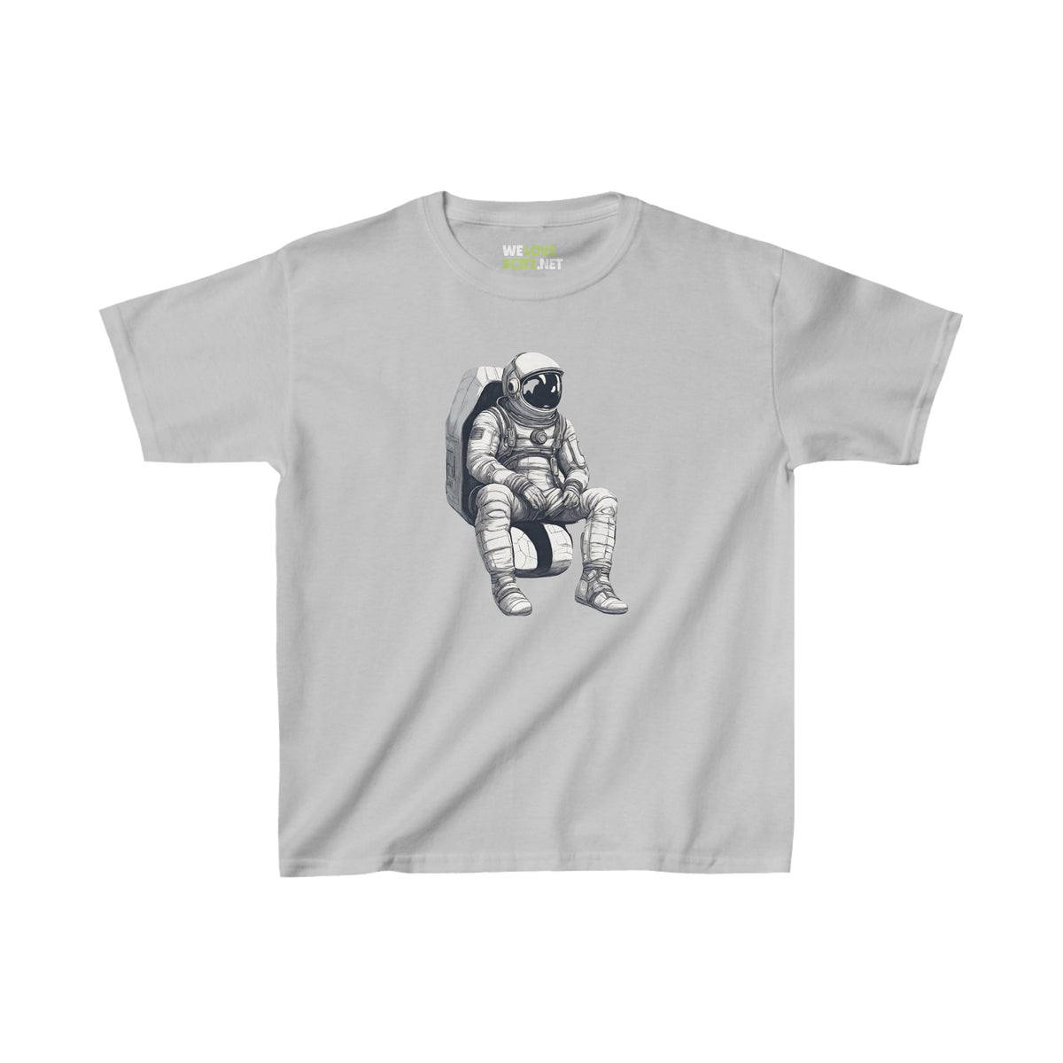 Still Waiting - Space Art Tee for Kids | Heavy Cotton