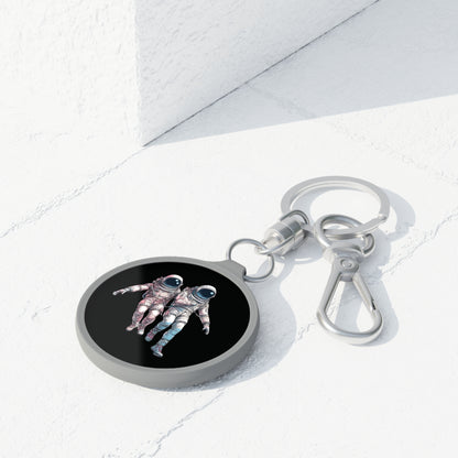 Floating As One Astronaut Keyring Tag-welovescifi.net