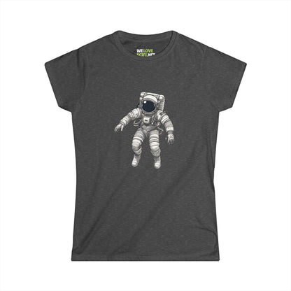 Galaxies with 'In Between Galaxies' Astronaut Women's Tee