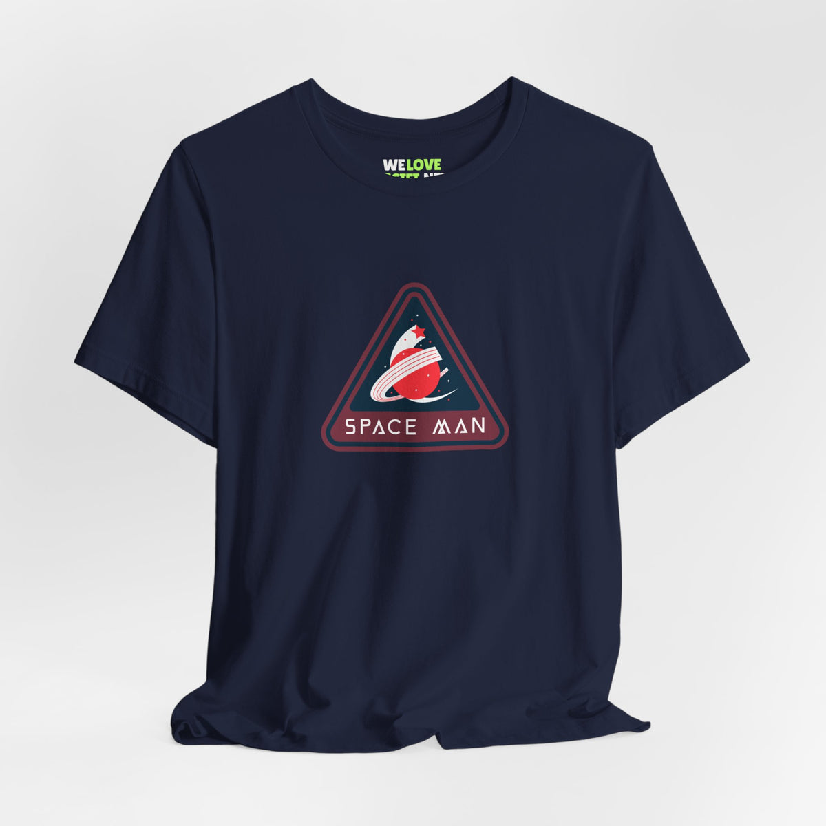 Space Man Sign Retro Sci-Fi T-Shirt | We Love Sci-Fi