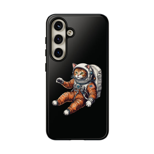 Redhead Spacecat Samsung Galaxy Cases | Mobile Covers