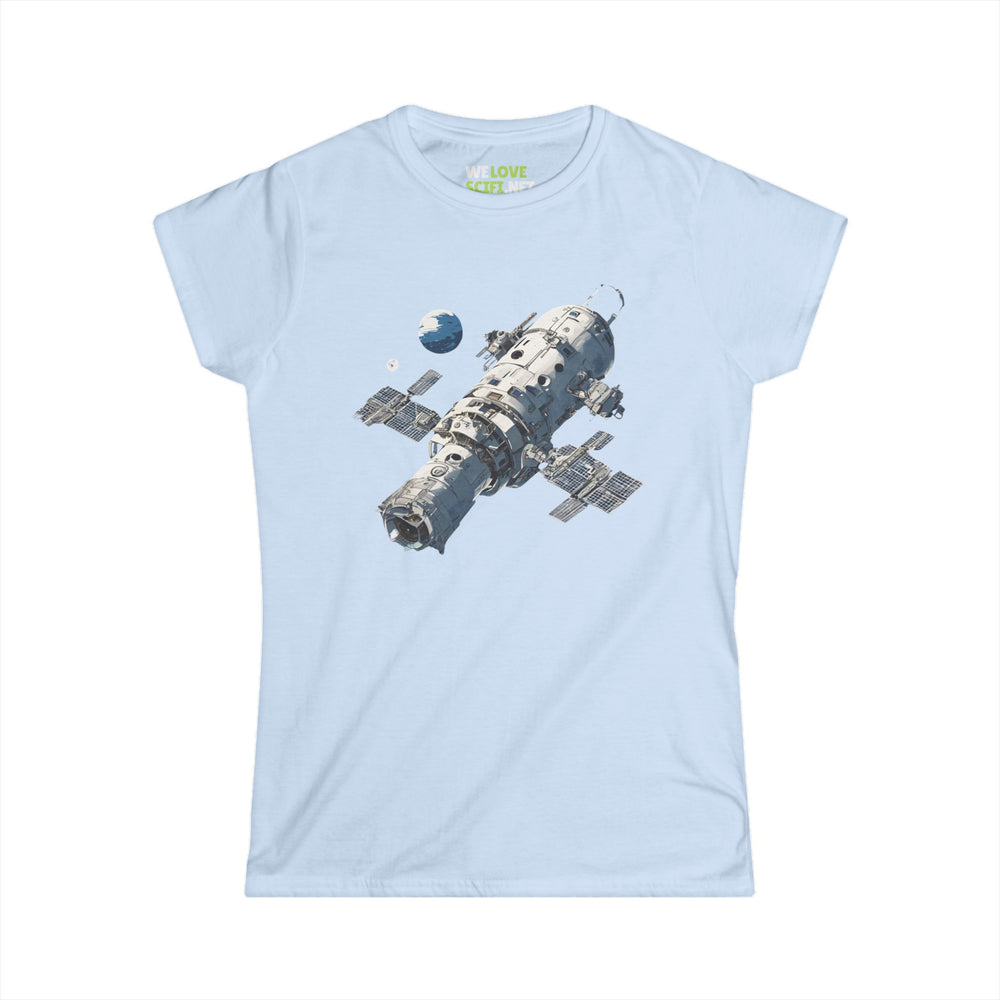 spaceship tee-Spaceship 283 Sci-Fi Woman's Tee