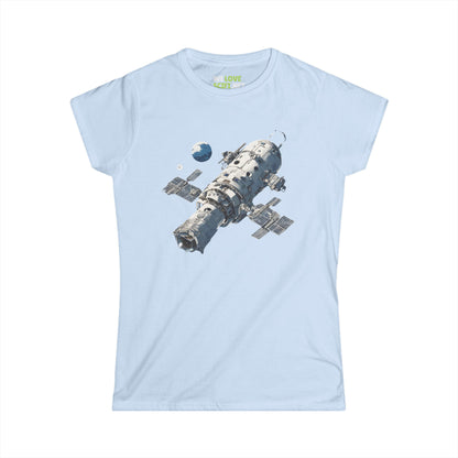 spaceship tee-Spaceship 283 Sci-Fi Woman's Tee