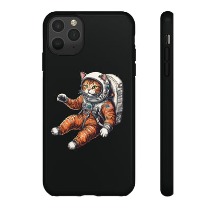 Redhead Spacecat iPhone Case - Tough Astronaut Mobile Cover