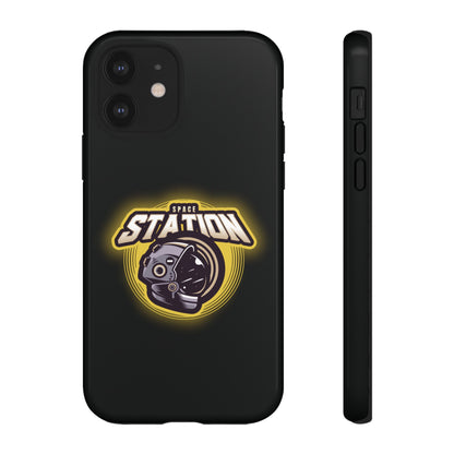 Space Station iPhone Cases Sci-Fi Tough Mobile Protection