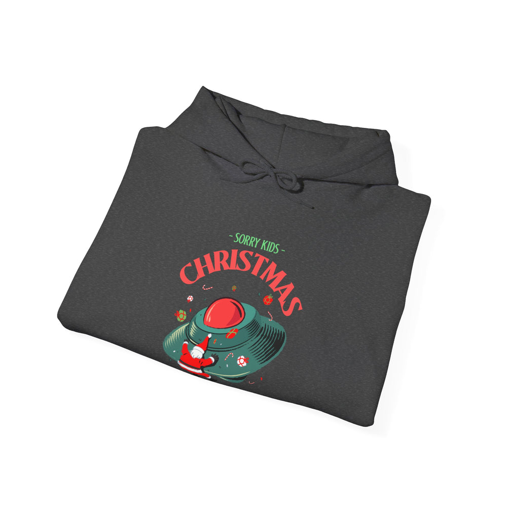 Christmas Is Cancelled Funny UFO Hoodie-welovescifi.net