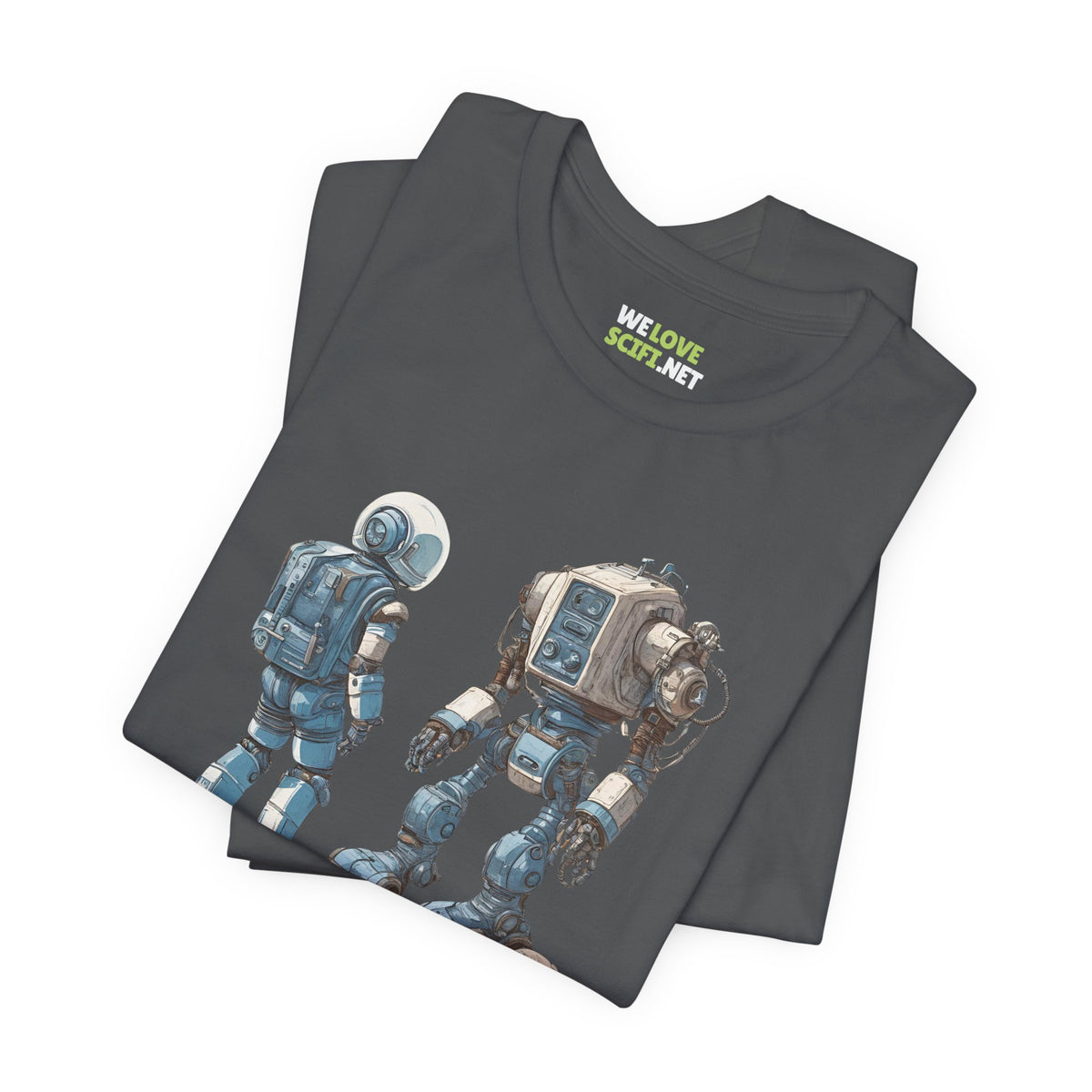 sci-fi t-shirt-Party Robot Sci-Fi T-Shirt-welovescifi.net