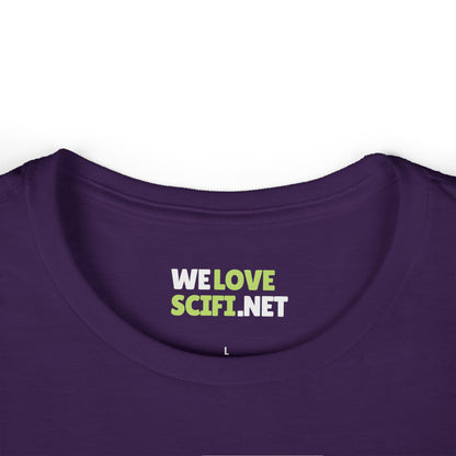 Future Sign Sci-Fi Woman's Tee-welovescifi.net