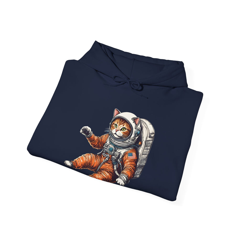 Redhead Spacecat Astronaut Hoodie - Cool Sci-Fi Sweatshirt