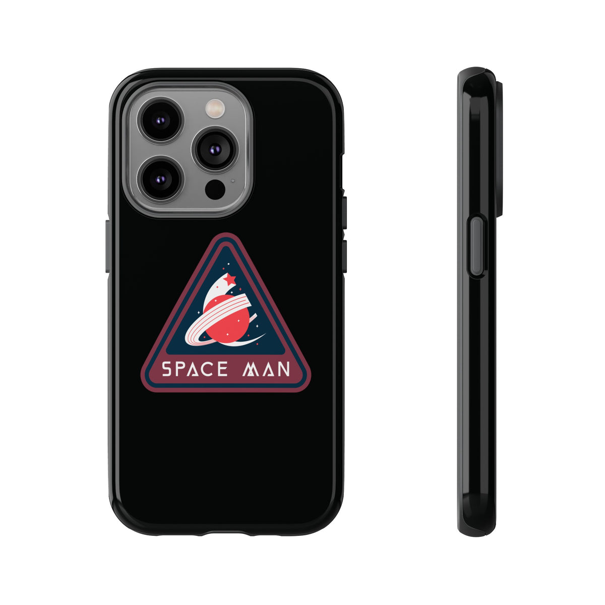 Retro Sci-Fi iPhone Cases | Space Man Tough Mobile Covers