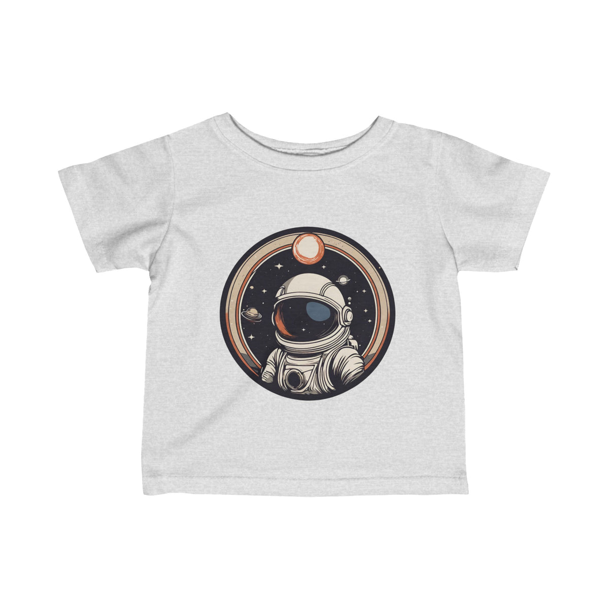 Welcome To Space Age Infant Astronaut Fine Jersey Tee-welovescifi.net