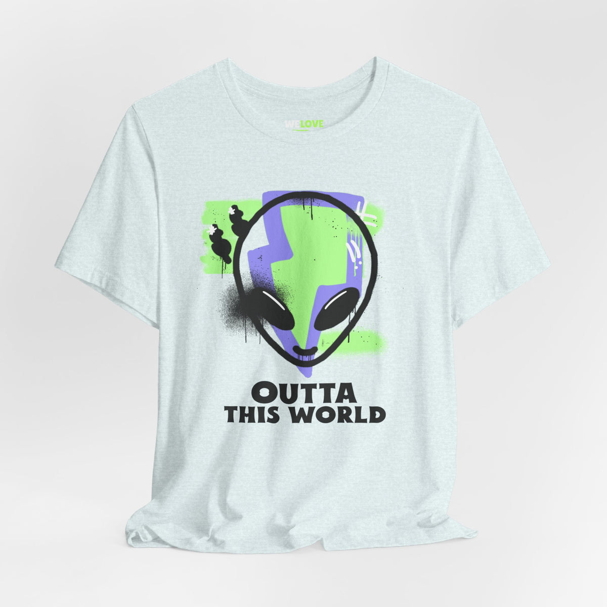 Outta This World UFO Sci-Fi T-Shirt - Unique Alien Apparel