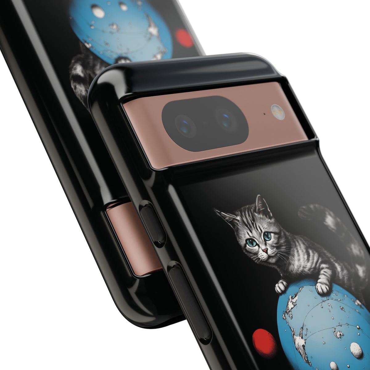 Spaceplayer Cat 3 Tough Google Pixel Mobile Cases