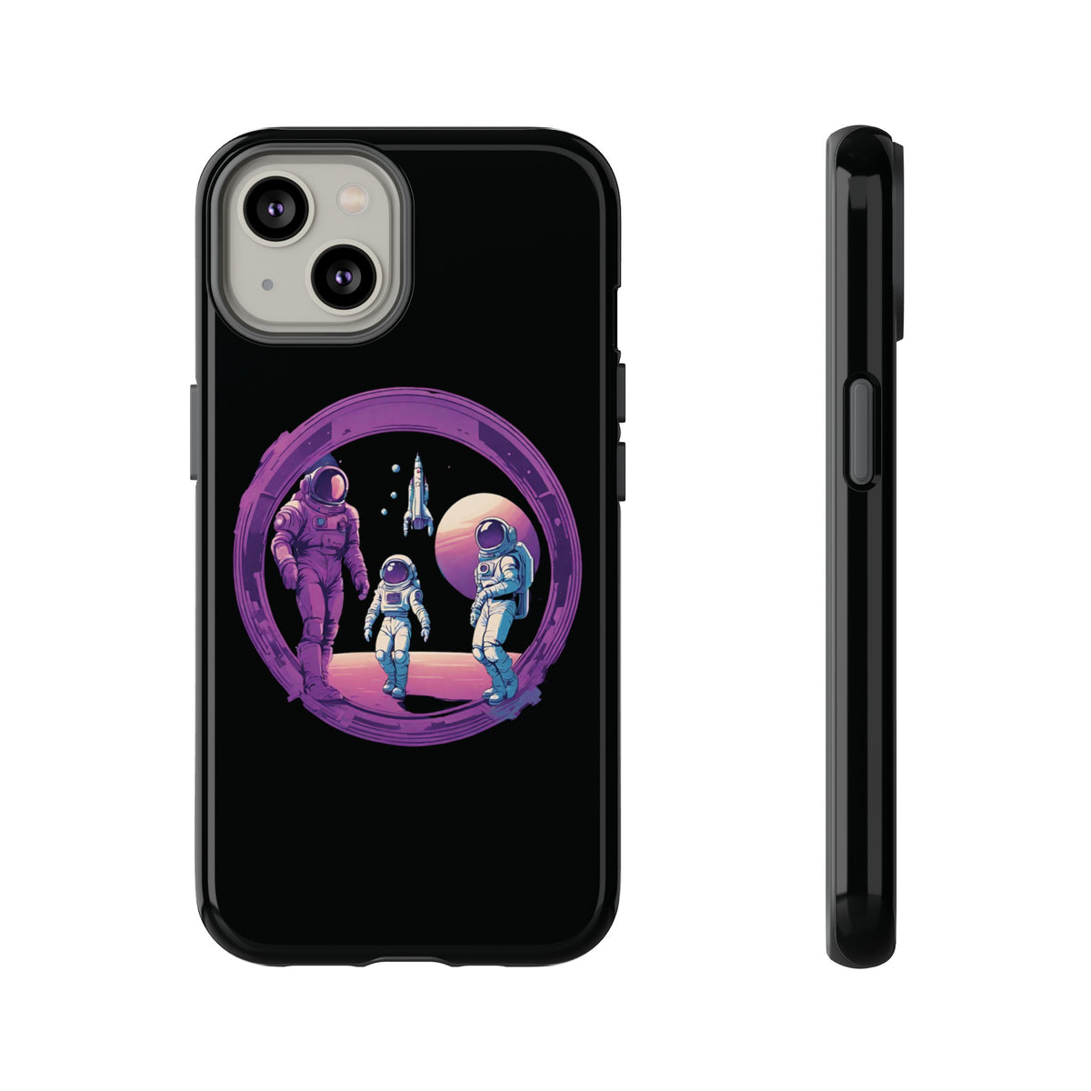 Family Business SpaceArt Sci-Fi Tough iPhone Mobile Cases