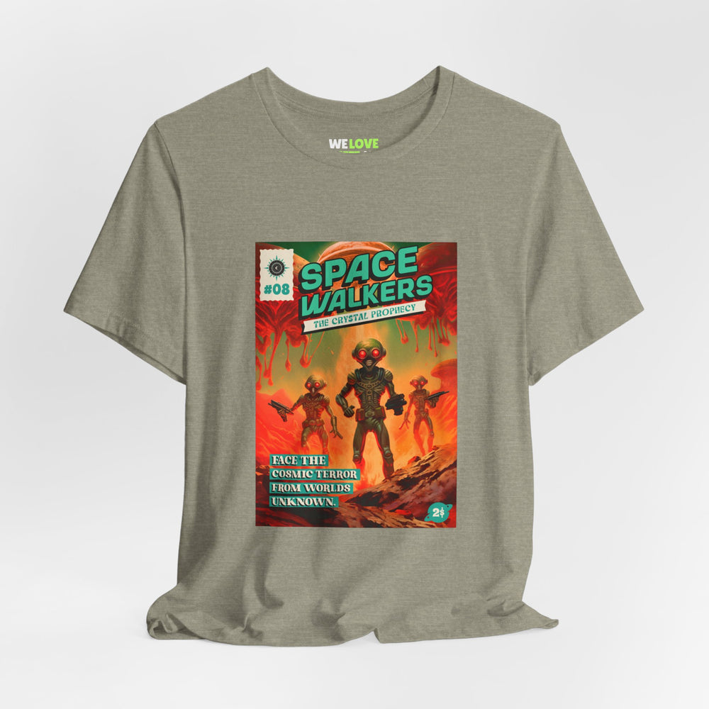 Space Walkers Retro Sci-Fi T-Shirt | We Love Sci-Fi