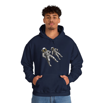 Astronauts Floating Sci-Fi Hoodie-welovescifi.net