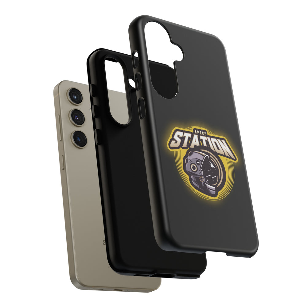 Space Station Astronaut Galaxy Cases