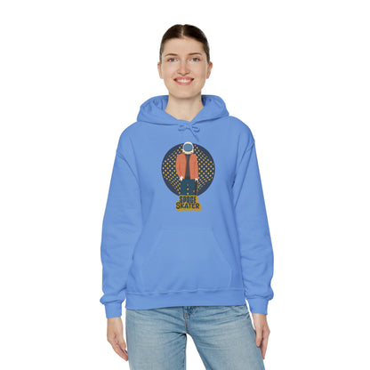 Space Skater Astronaut Hoodie Sci-Fi Style WeLoveSciFi