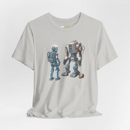 sci-fi t-shirt-Party Robot Sci-Fi T-Shirt-welovescifi.net