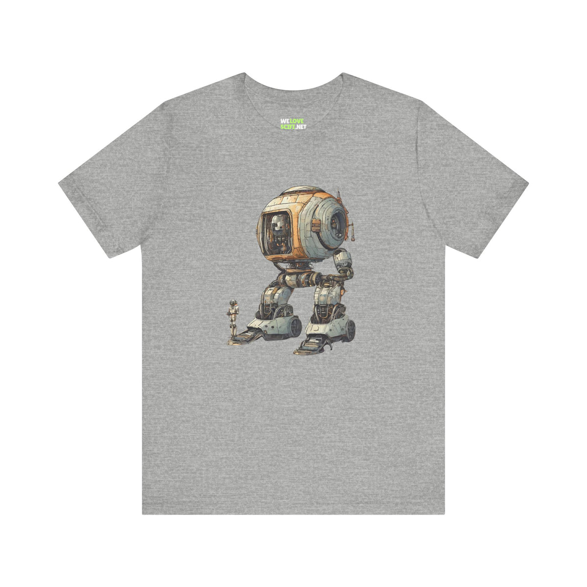 Let's Take a Ride Robot SpaceArt Sci-Fi T-Shirt WeLoveSciFi