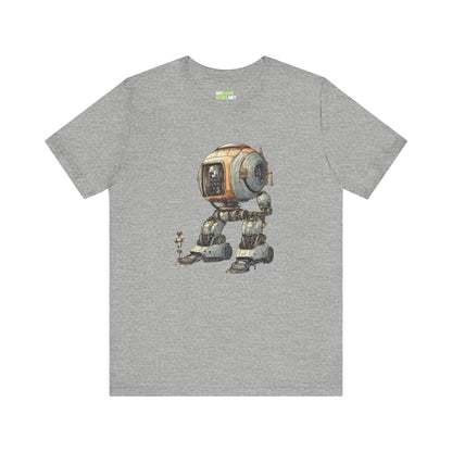 Let's Take a Ride Robot SpaceArt Sci-Fi T-Shirt WeLoveSciFi