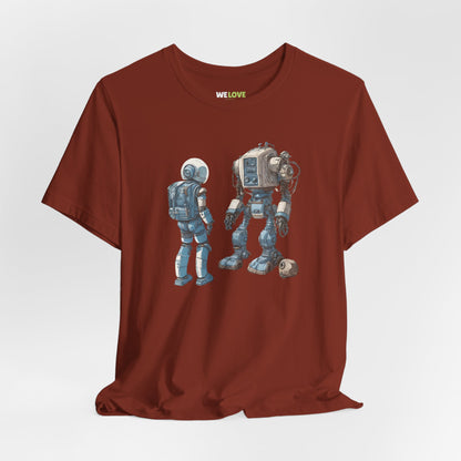 sci-fi t-shirt-Party Robot Sci-Fi T-Shirt-welovescifi.net