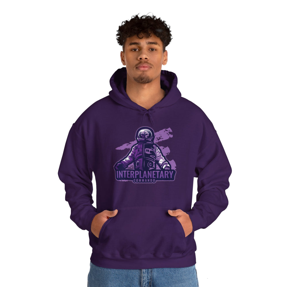 Interplanetary Commando Hoodie Sci-Fi Hoodie for Space Fans