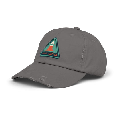 New Frontier Sci-Fi Distressed Cap – Unisex Sci-Fi Hat