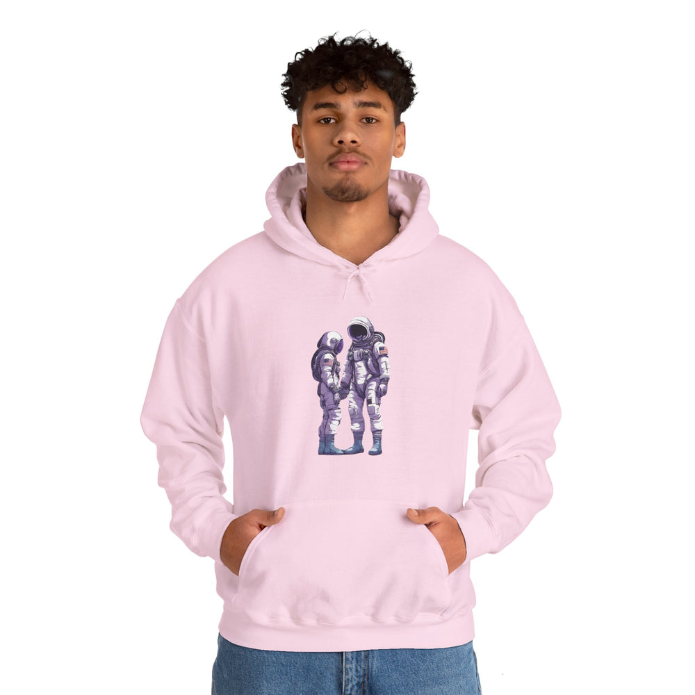 Mission Unknown Astronaut Space Art Hoodie | Sci-Fi Apparel