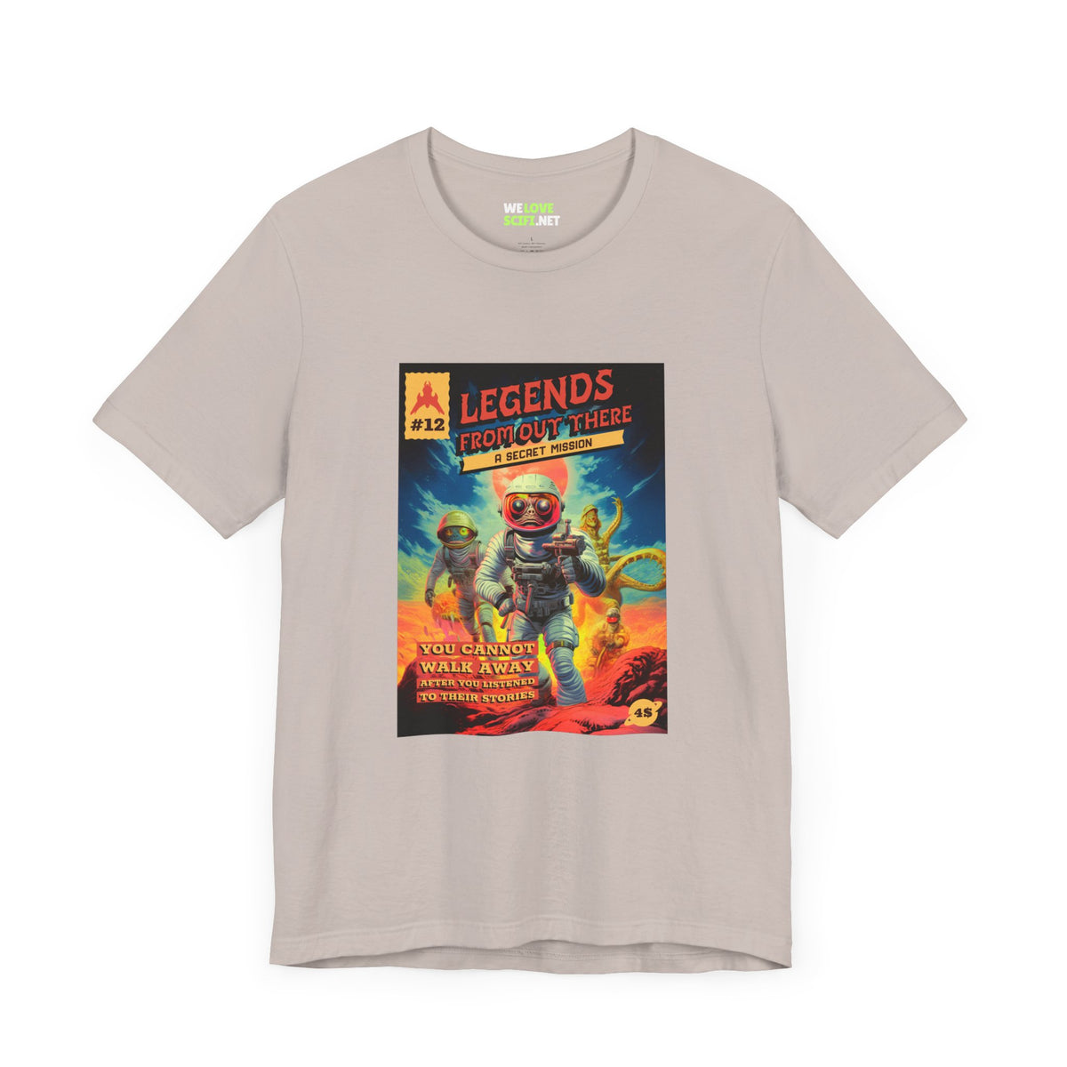 Retro Sci-Fi T-Shirt | Legends From Out There | WeLoveSciFi