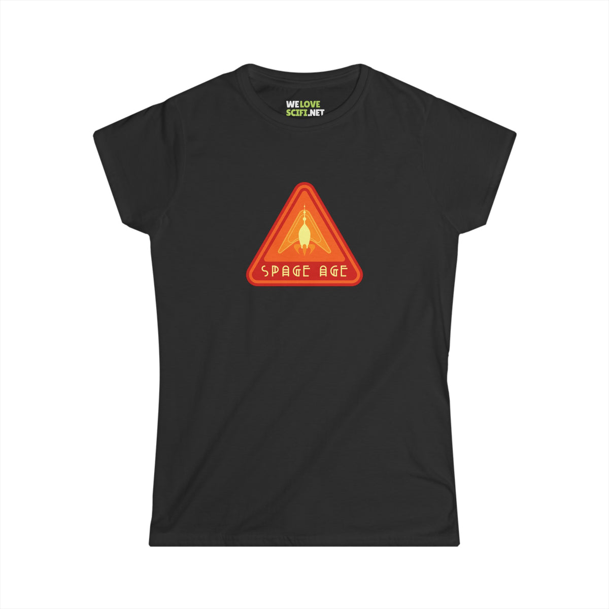 Space Age Sign Sci-Fi Tee | Women's Sci-Fi T-Shirt