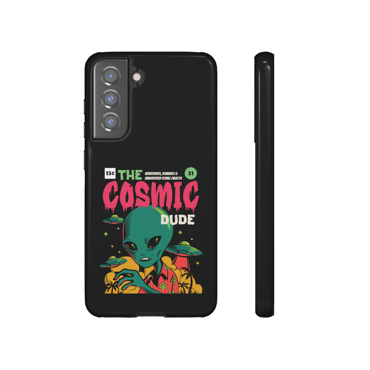 Retro Comic UFO Samsung Galaxy Cases