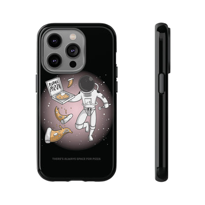 Space Pizza Case | Funny Astronaut Sci-Fi iPhone Cover